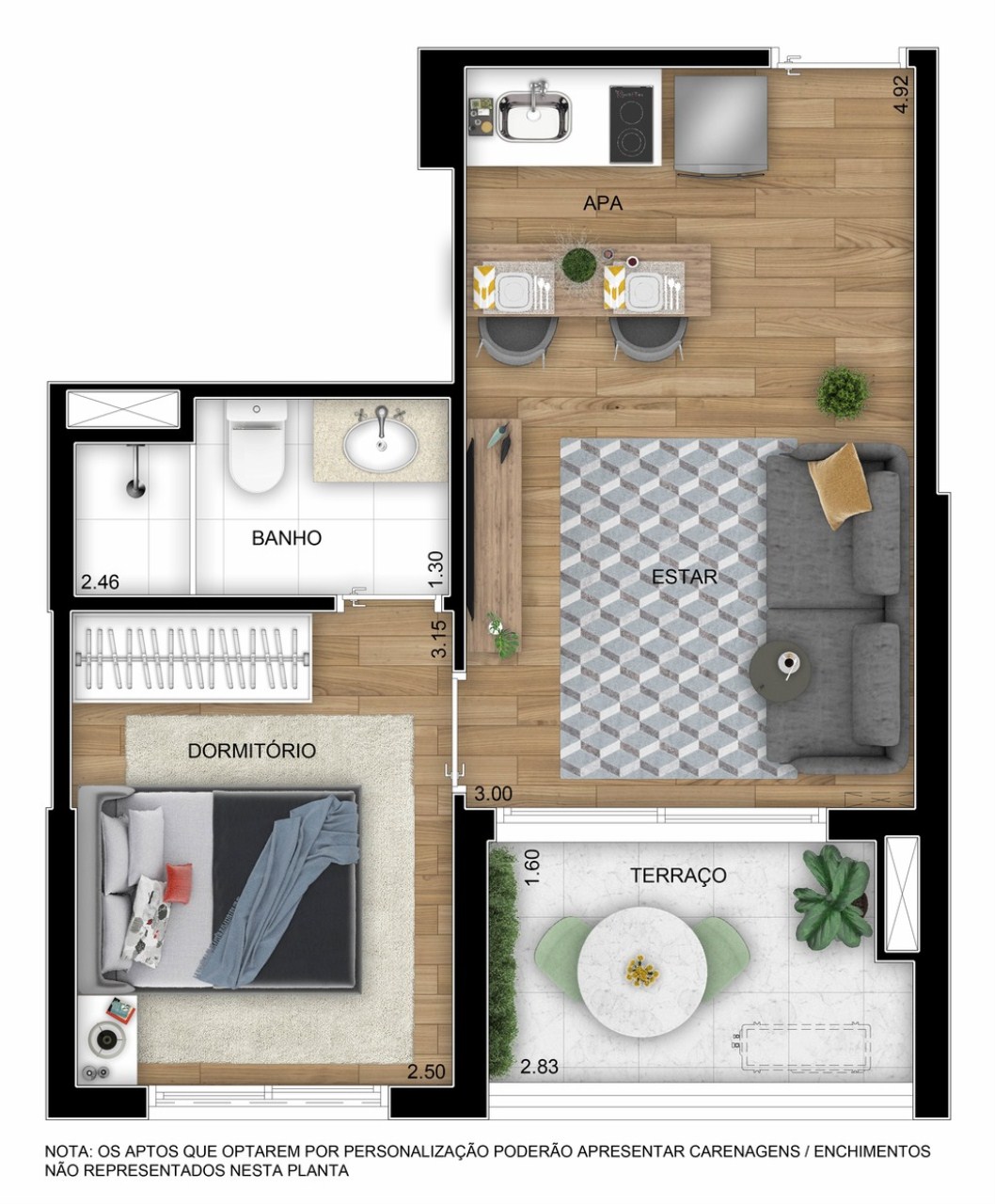 Apartamento, 3 quartos, 82 m² - Foto 14