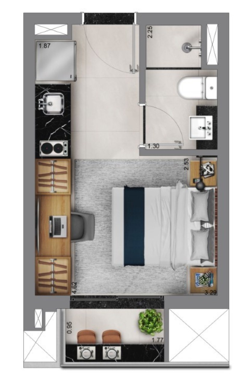 Apartamento, 3 quartos, 106 m² - Foto 24