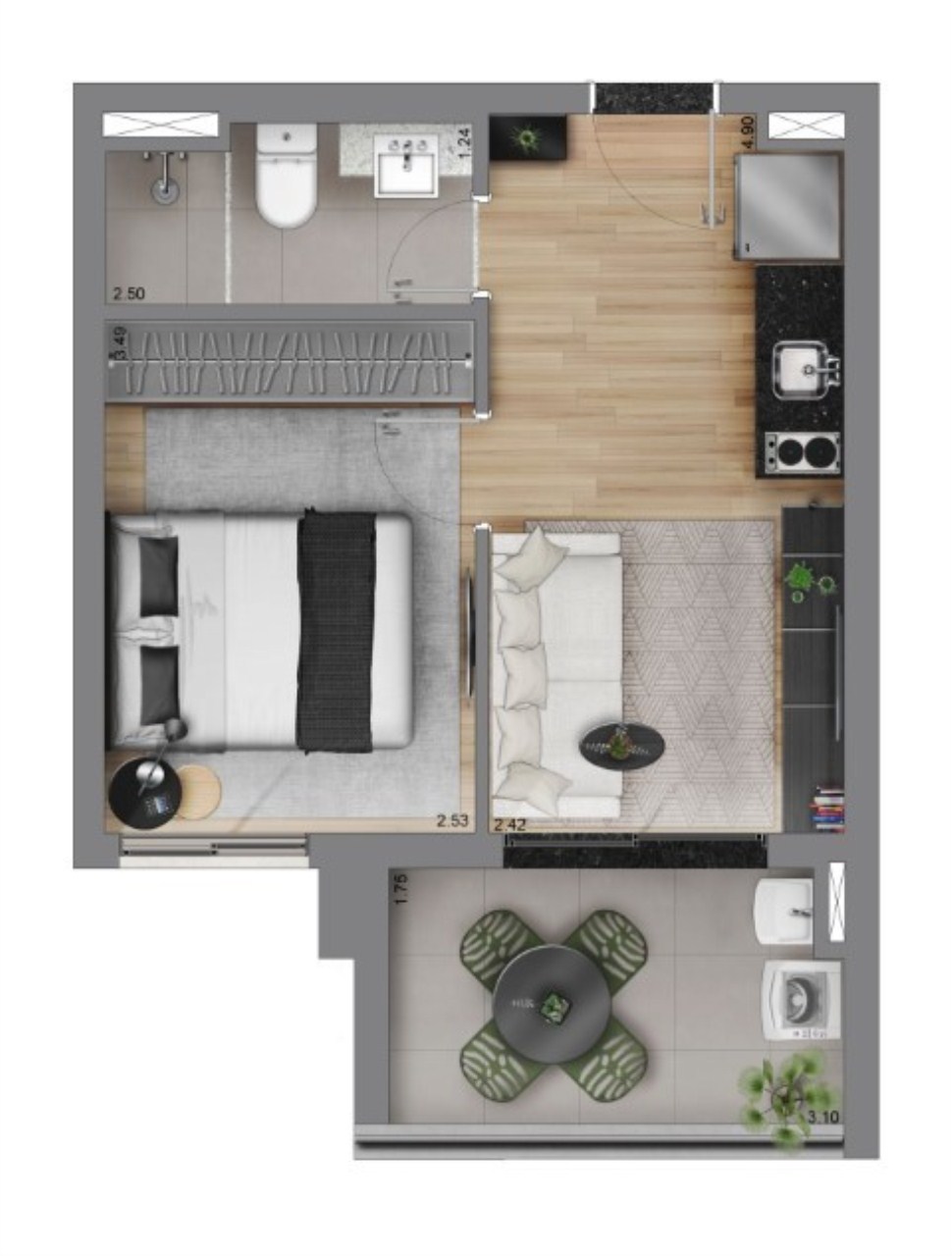 Apartamento, 3 quartos, 106 m² - Foto 25