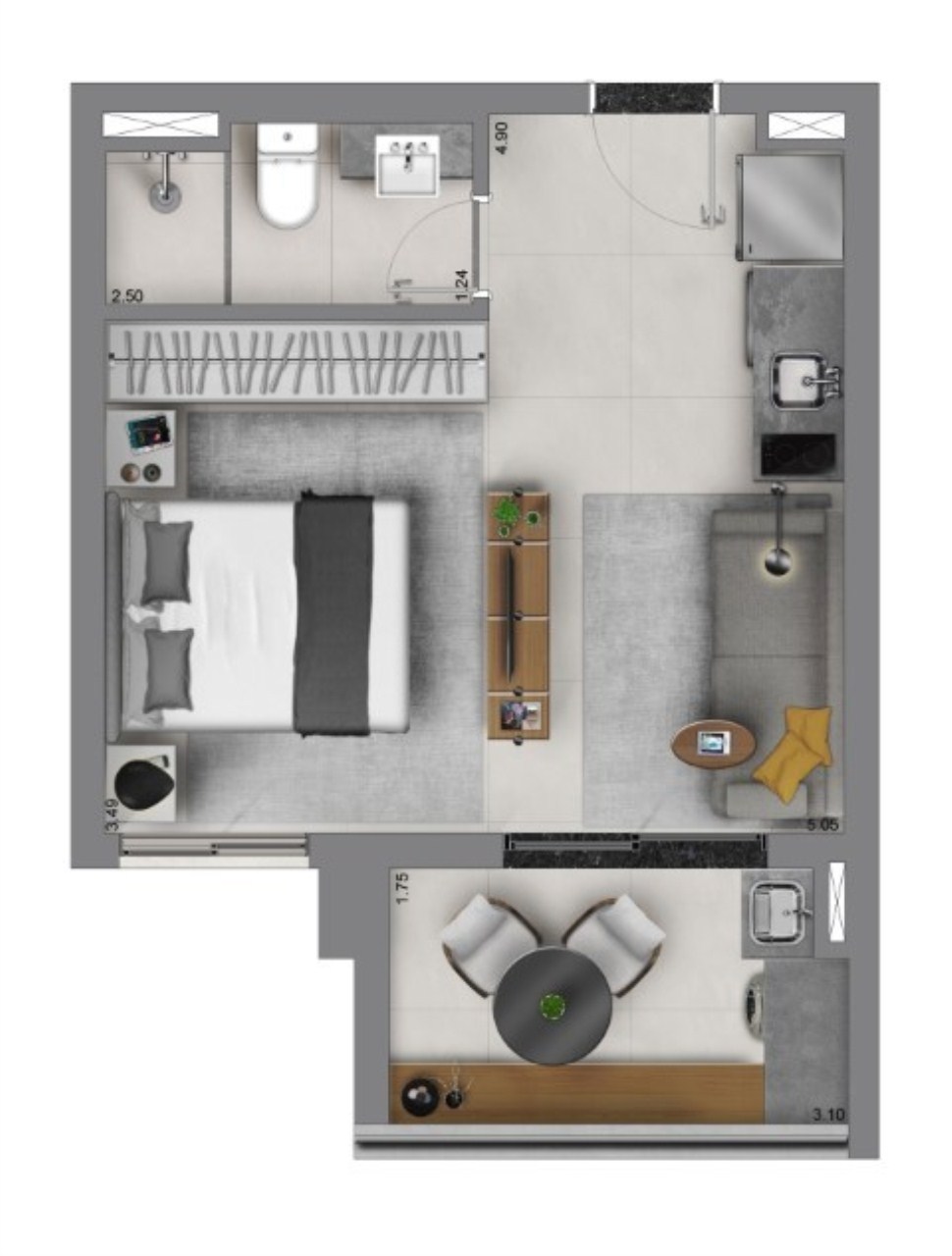 Apartamento, 3 quartos, 106 m² - Foto 26
