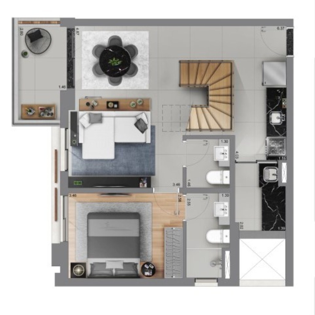 Apartamento, 3 quartos, 106 m² - Foto 31