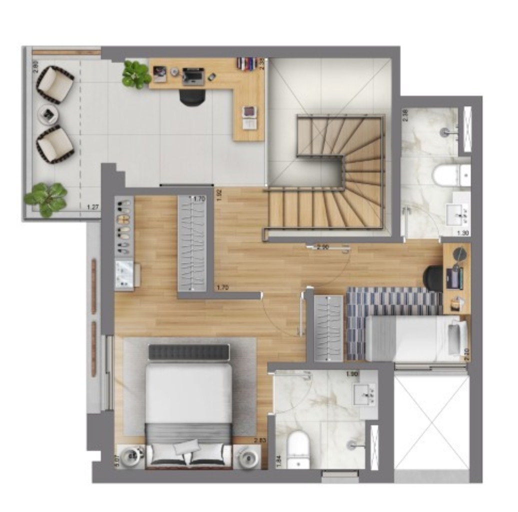 Apartamento, 3 quartos, 106 m² - Foto 32