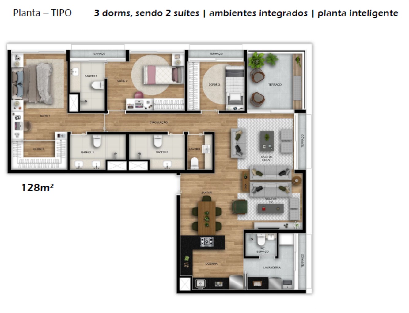 Apartamento, 4 quartos, 199 m² - Foto 22