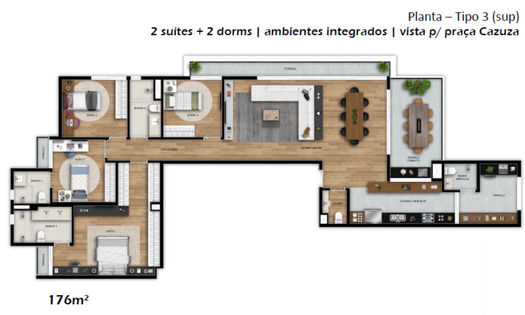 Apartamento, 4 quartos, 199 m² - Foto 25