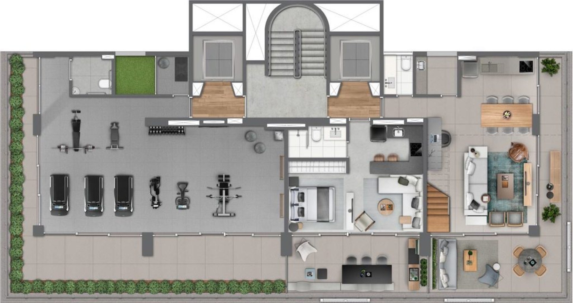 Apartamento, 1 quarto, 49 m² - Foto 33