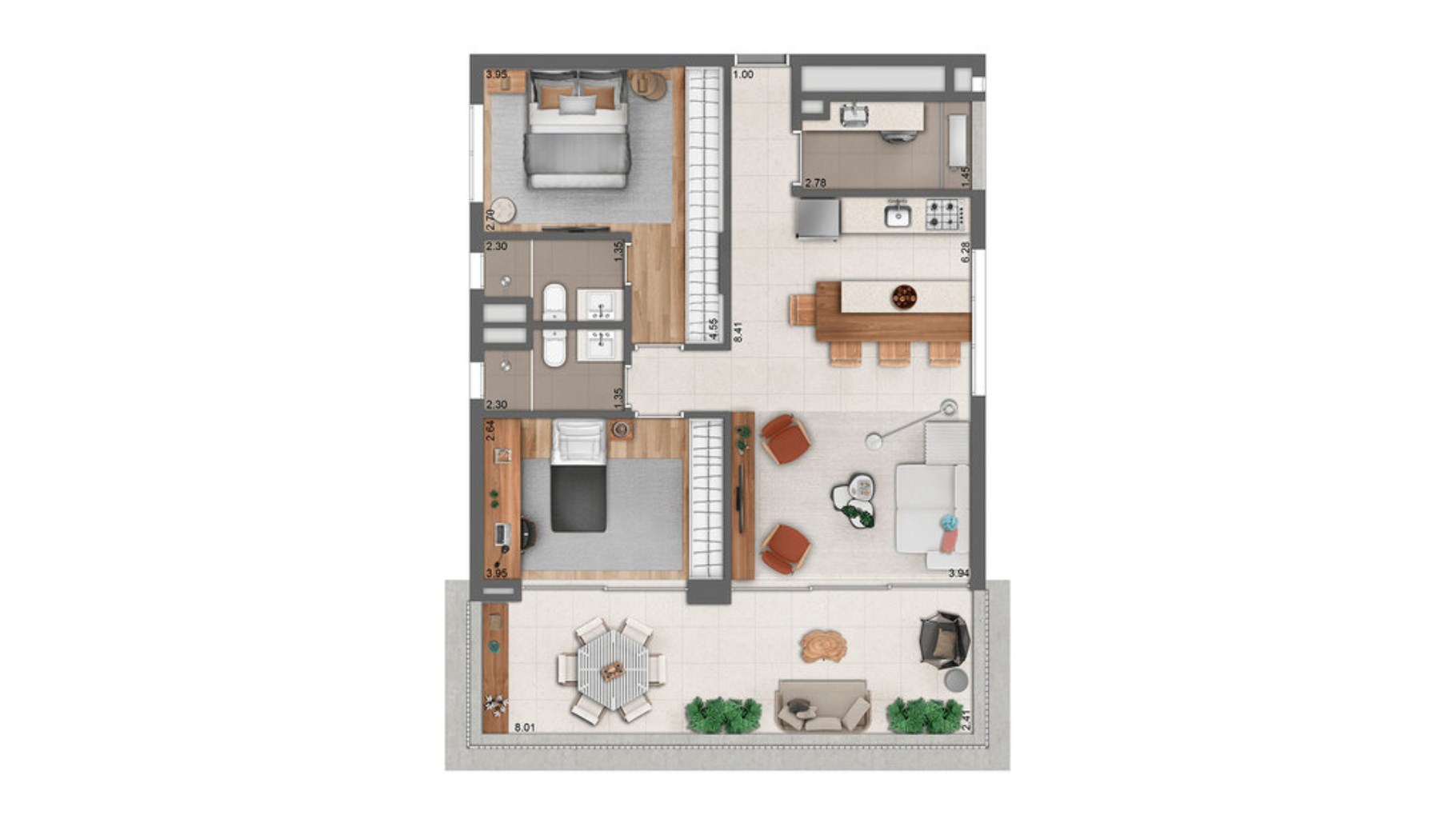 Apartamento, 2 quartos, 97 m² - Foto 24