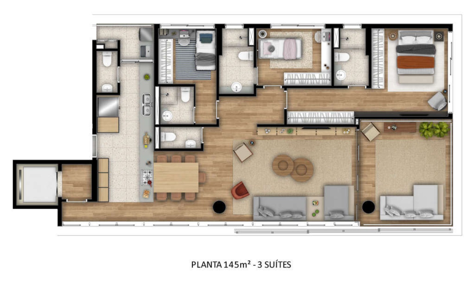Apartamento, 3 quartos, 361 m² - Foto 15