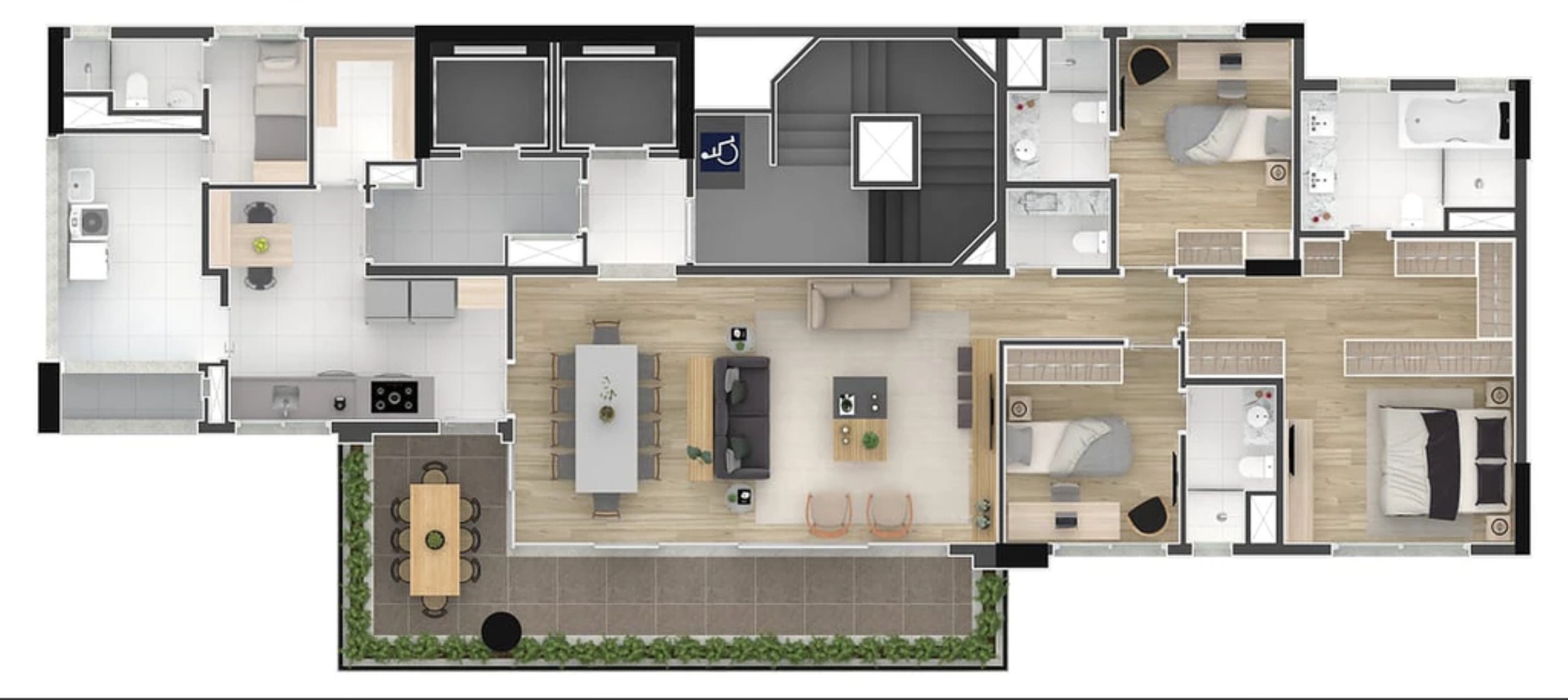 Apartamento, 3 quartos, 174 m² - Foto 4