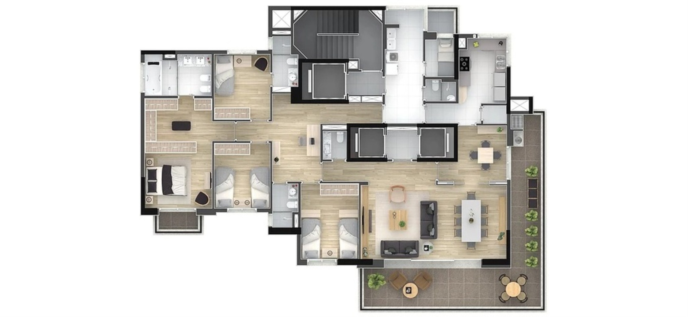 Apartamento, 4 quartos, 226 m² - Foto 8