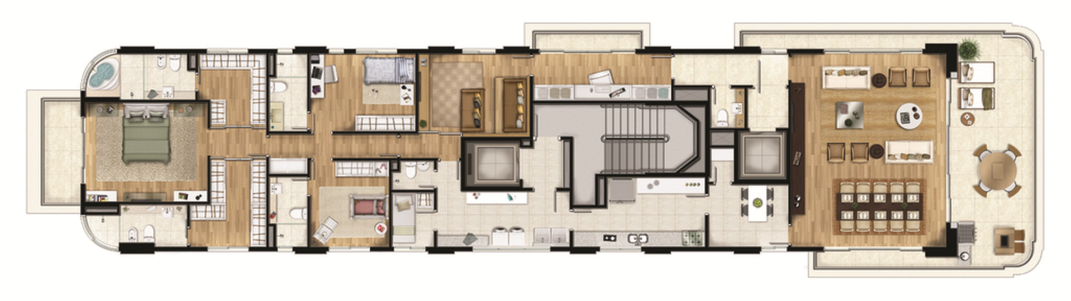 Apartamento, 4 quartos, 455 m² - Foto 50