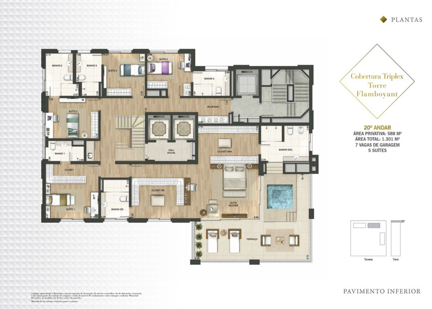 Apartamento, 4 quartos, 349 m² - Foto 60