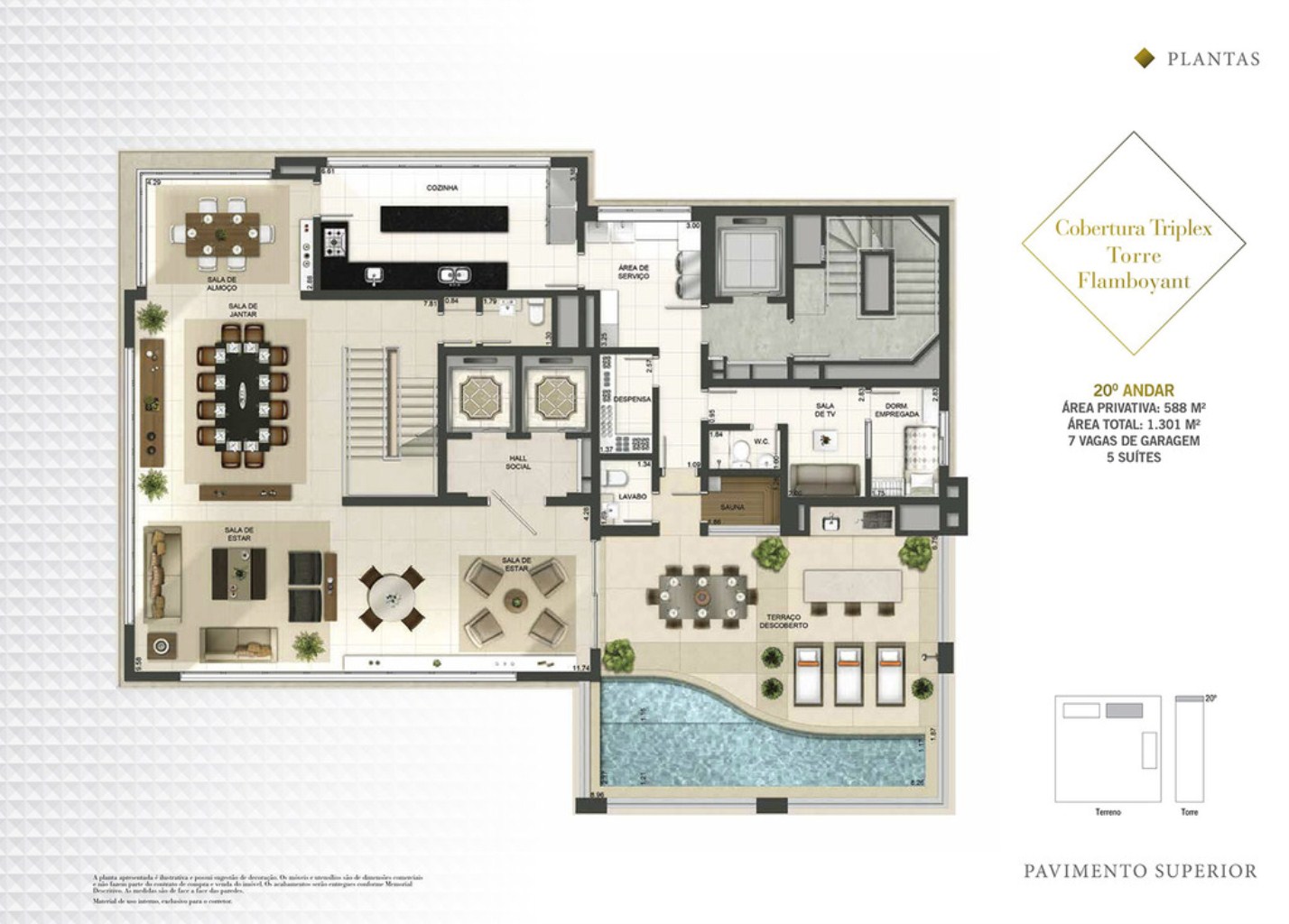 Apartamento, 4 quartos, 349 m² - Foto 61