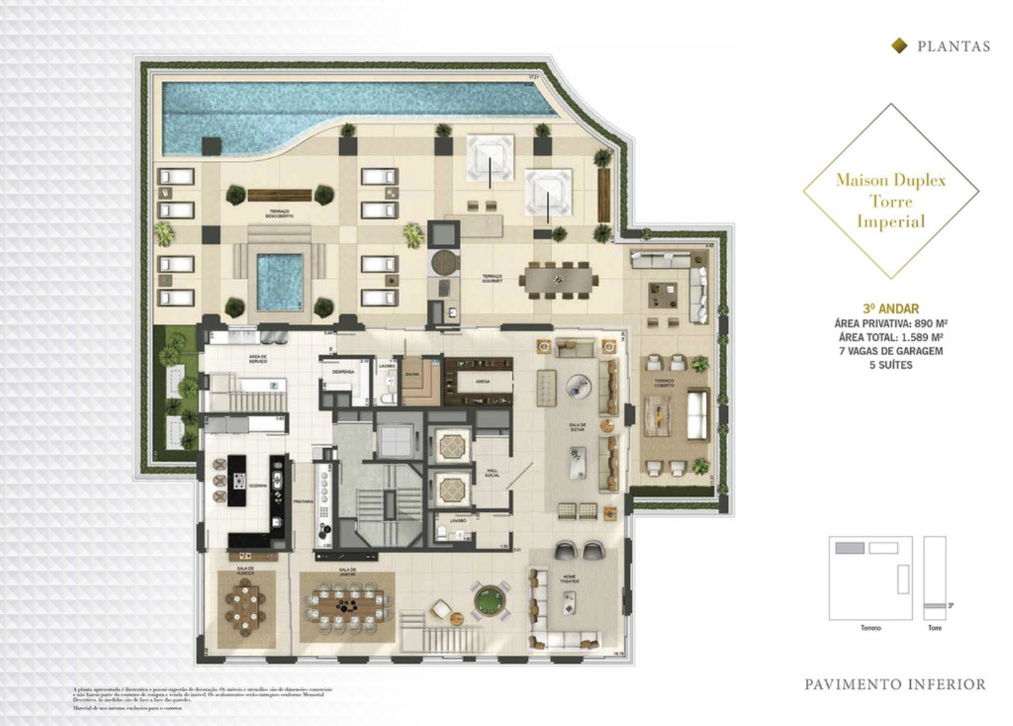 Apartamento, 4 quartos, 349 m² - Foto 66