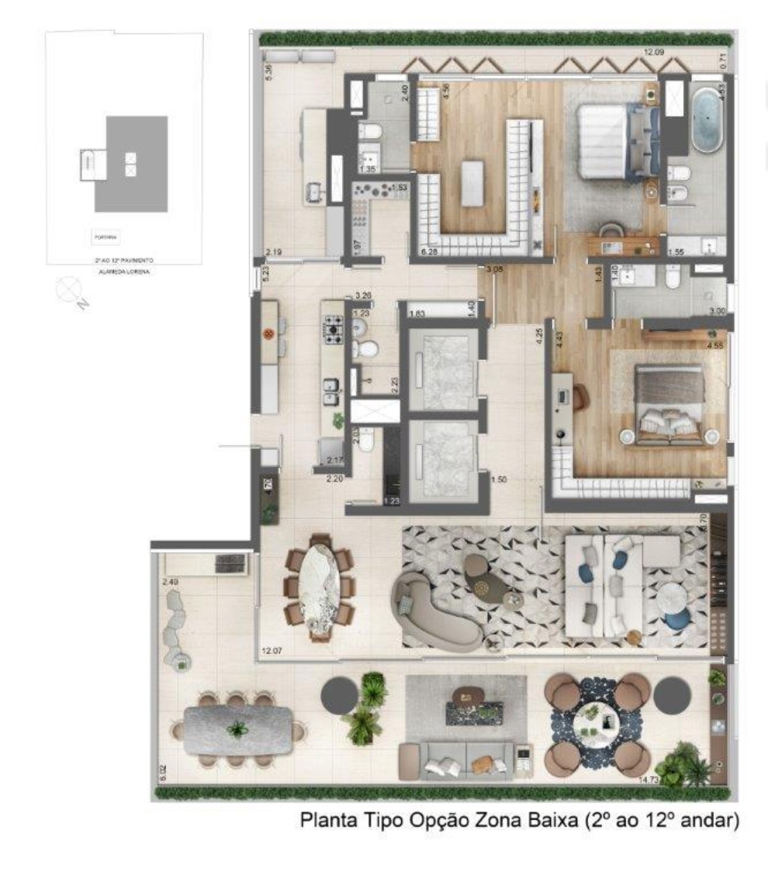 Apartamento, 4 quartos, 263 m² - Foto 18