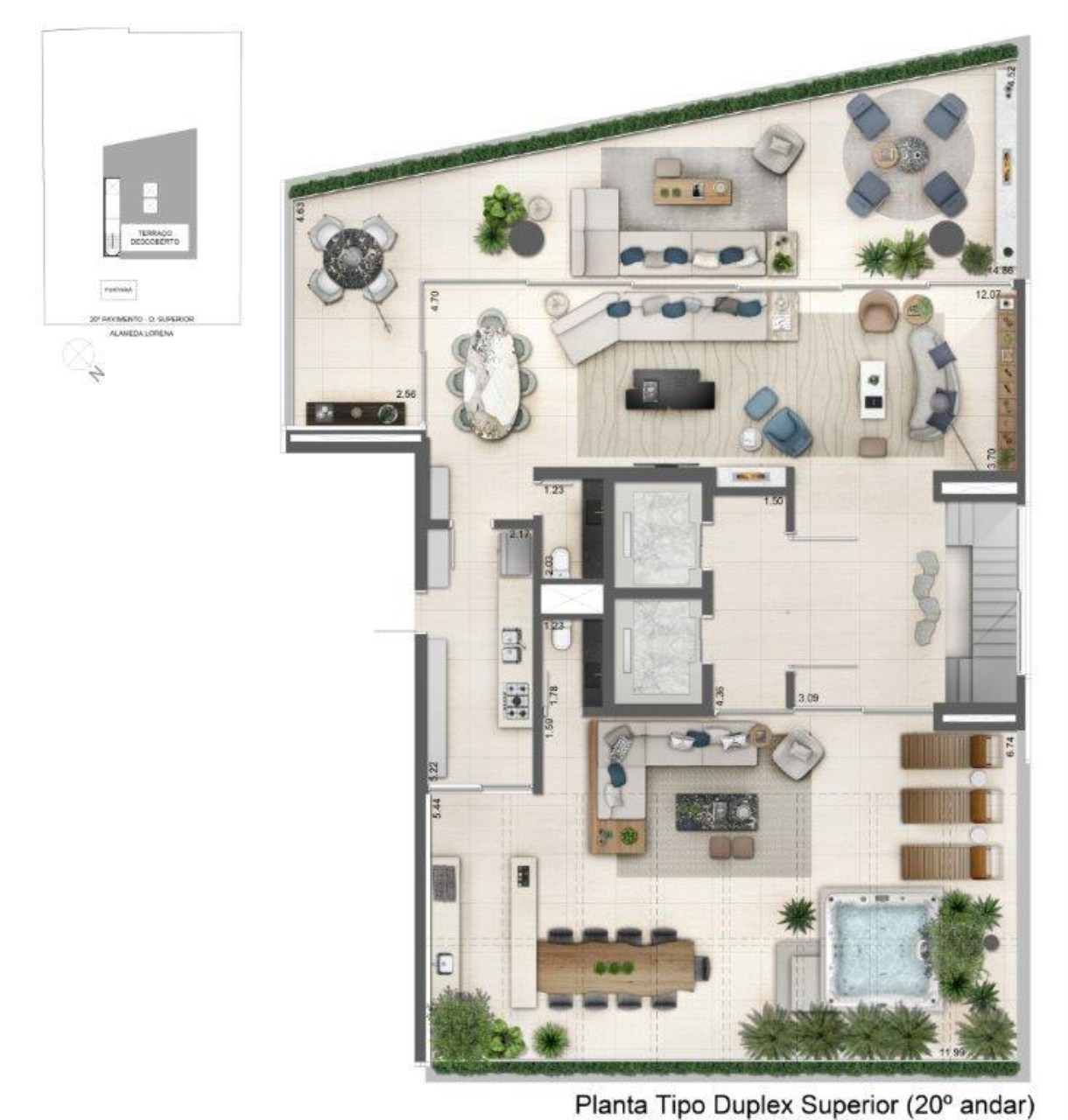 Apartamento, 4 quartos, 263 m² - Foto 22