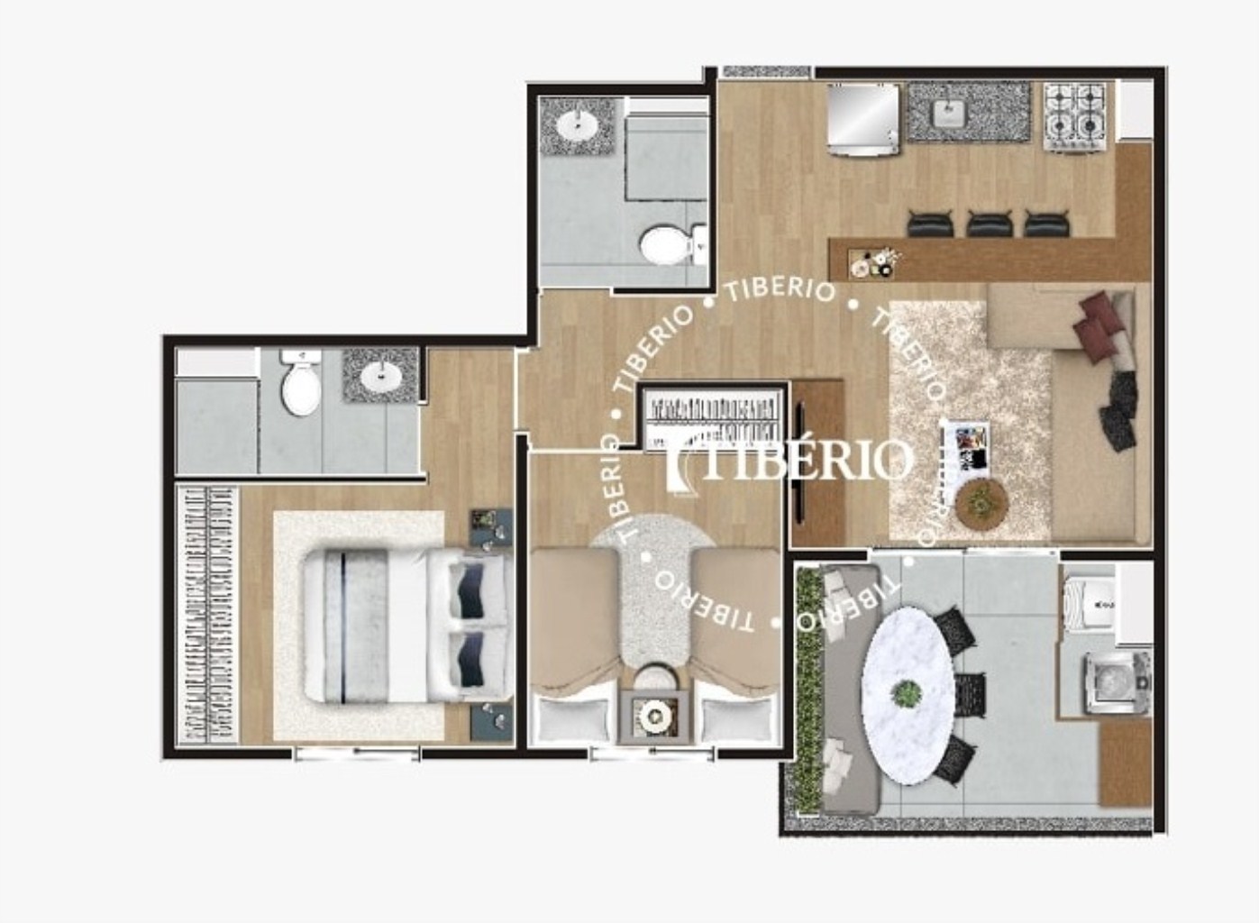 Apartamento, 2 quartos, 55 m² - Foto 17