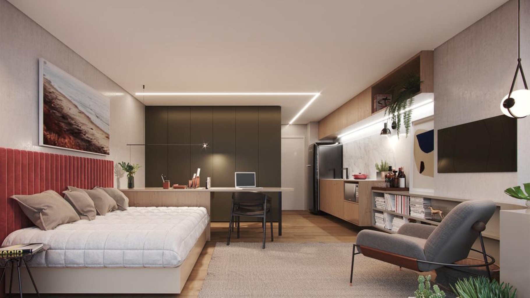 Apartamento, 1 quarto, 46 m² - Foto 5