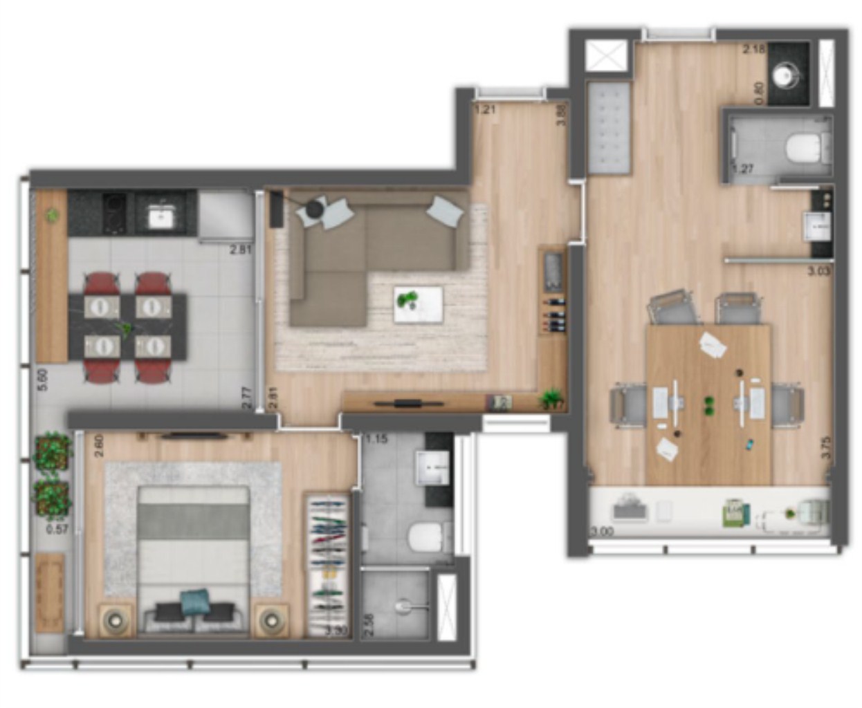 Apartamento, 1 quarto, 20 m² - Foto 32