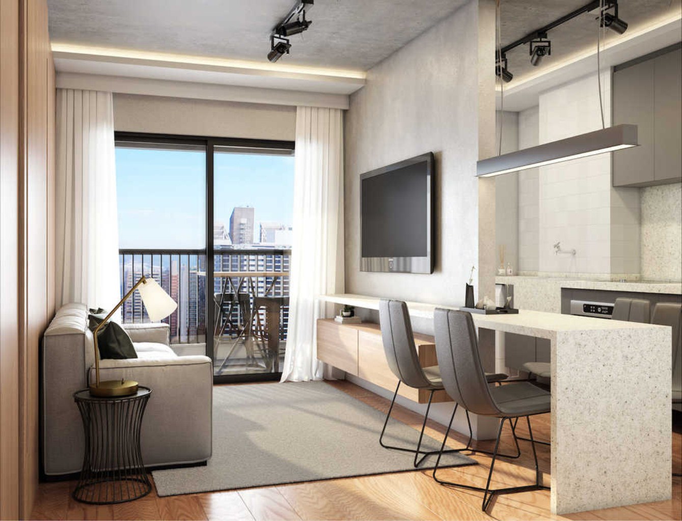 Apartamento, 1 quarto, 49 m² - Foto 4