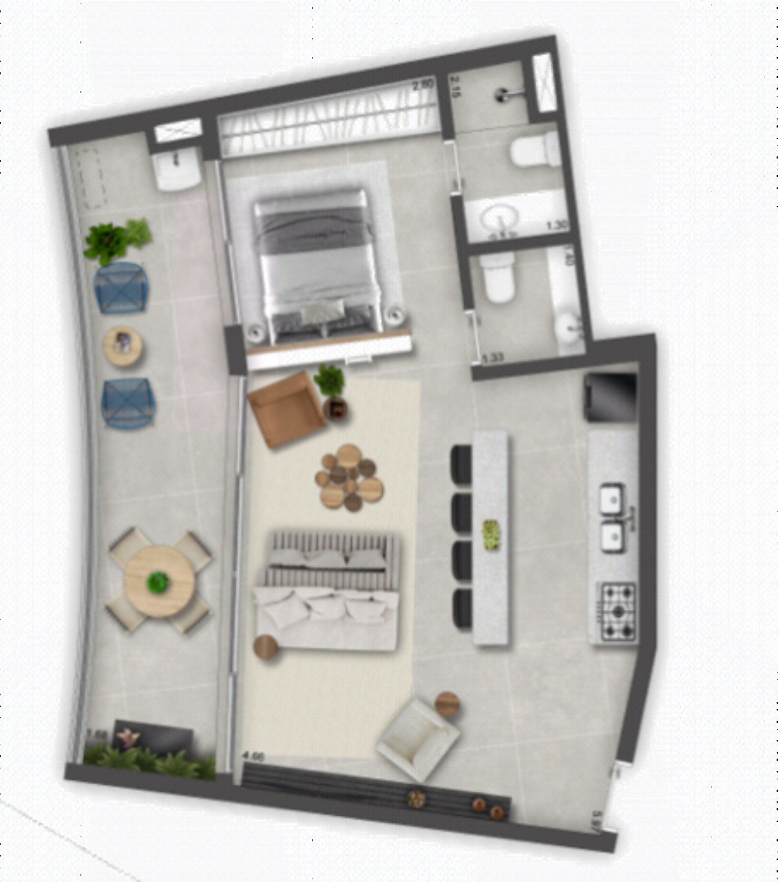 Apartamento, 1 quarto, 26 m² - Foto 26