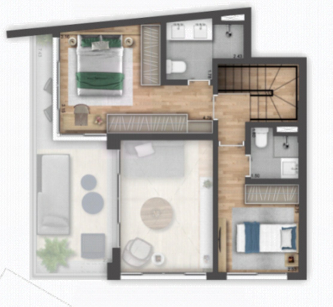 Apartamento, 2 quartos, 104 m² - Foto 28