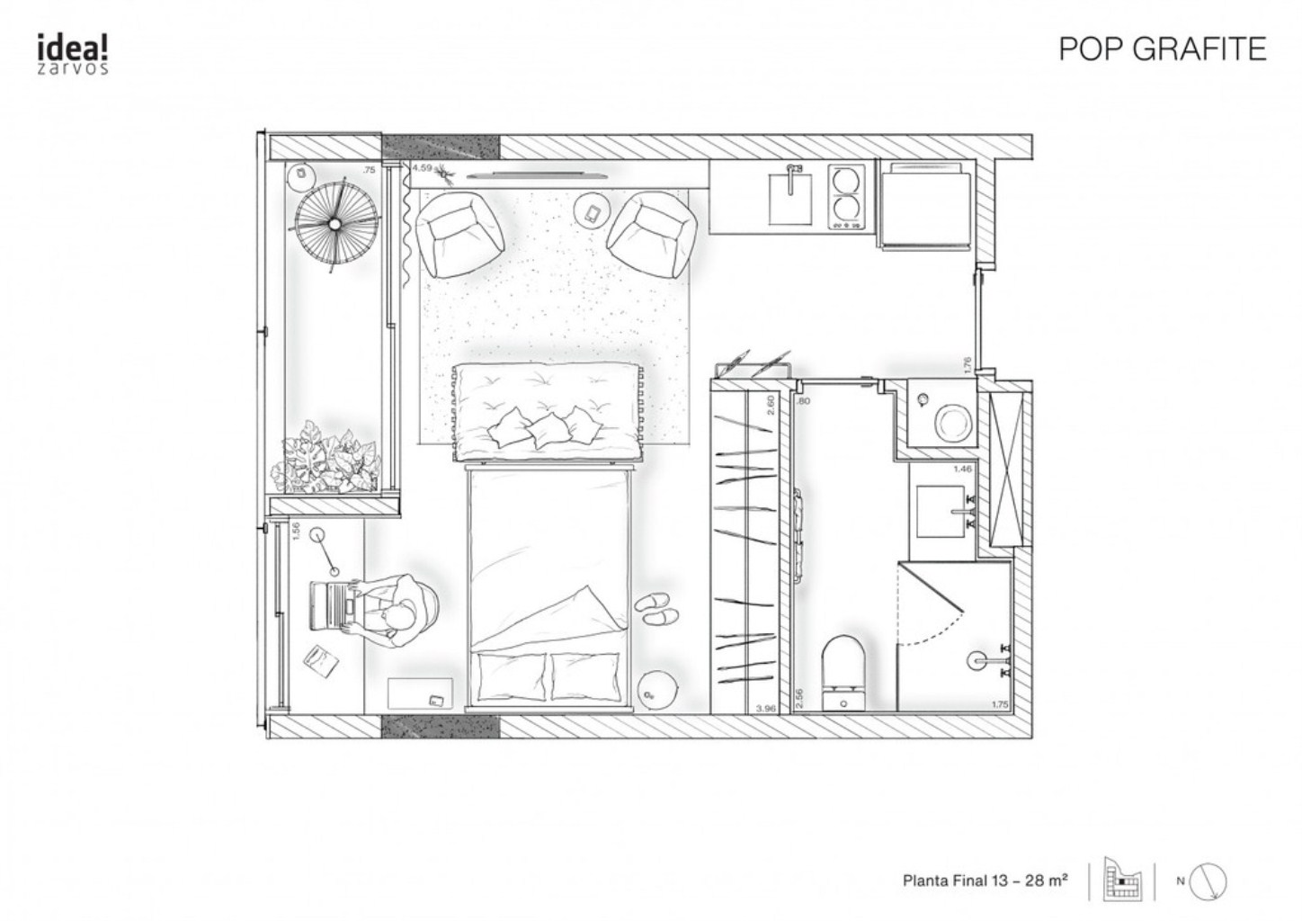 Apartamento, 1 quarto, 27 m² - Foto 27