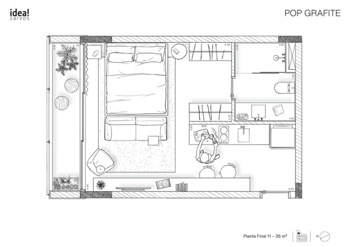 Apartamento, 1 quarto, 27 m² - Foto 30