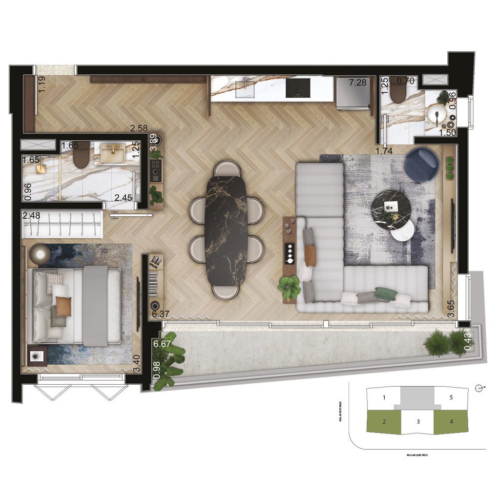 Apartamento, 2 quartos, 59 m² - Foto 28