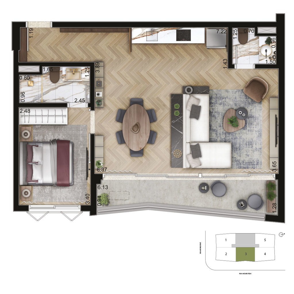 Apartamento, 2 quartos, 59 m² - Foto 30
