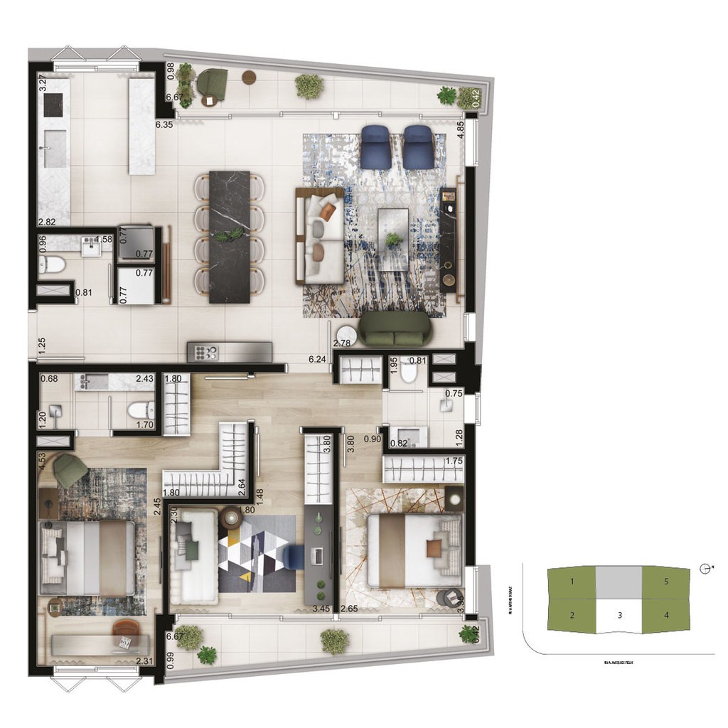 Apartamento, 2 quartos, 59 m² - Foto 31