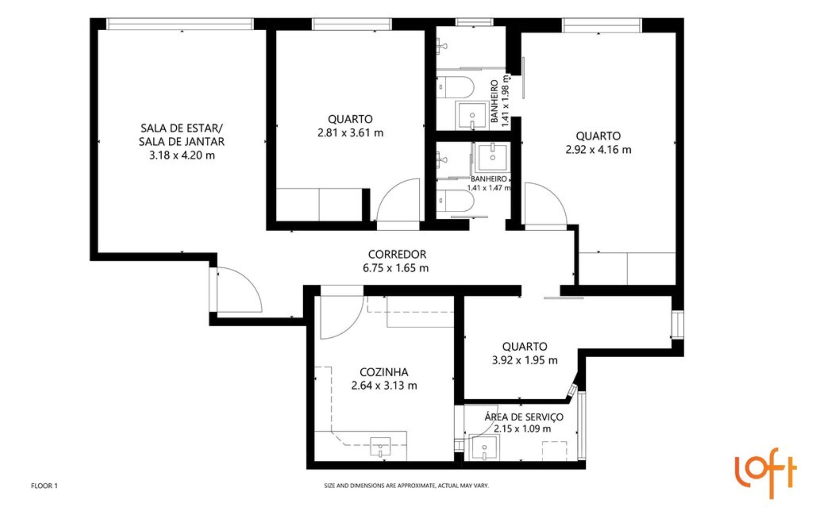 Apartamento, 2 quartos, 77 m² - Foto 9
