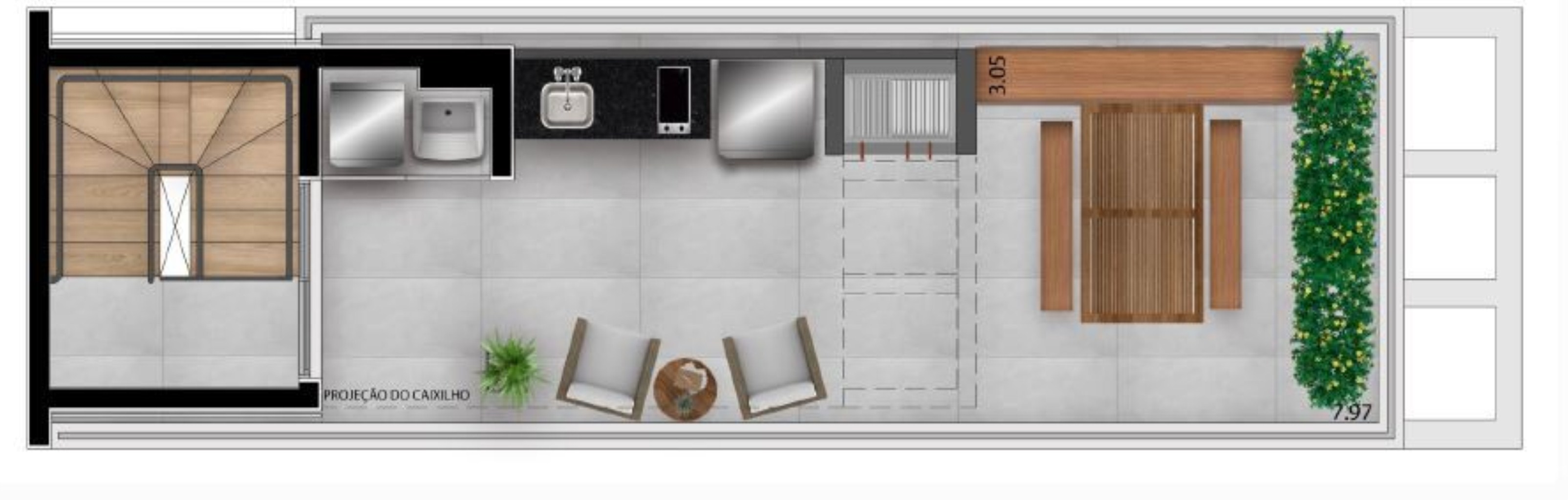 Apartamento, 1 quarto, 41 m² - Foto 17