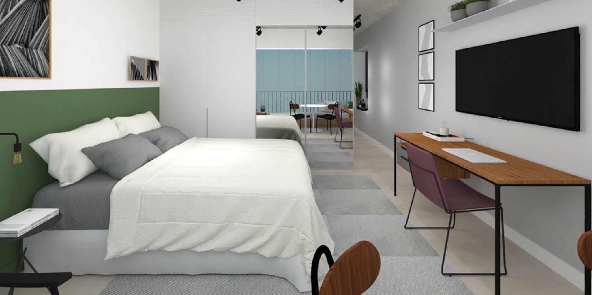 Apartamento, 1 quarto, 17 m² - Foto 9