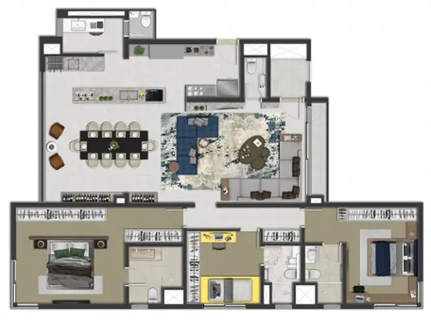 Apartamento, 3 quartos, 163 m² - Foto 26