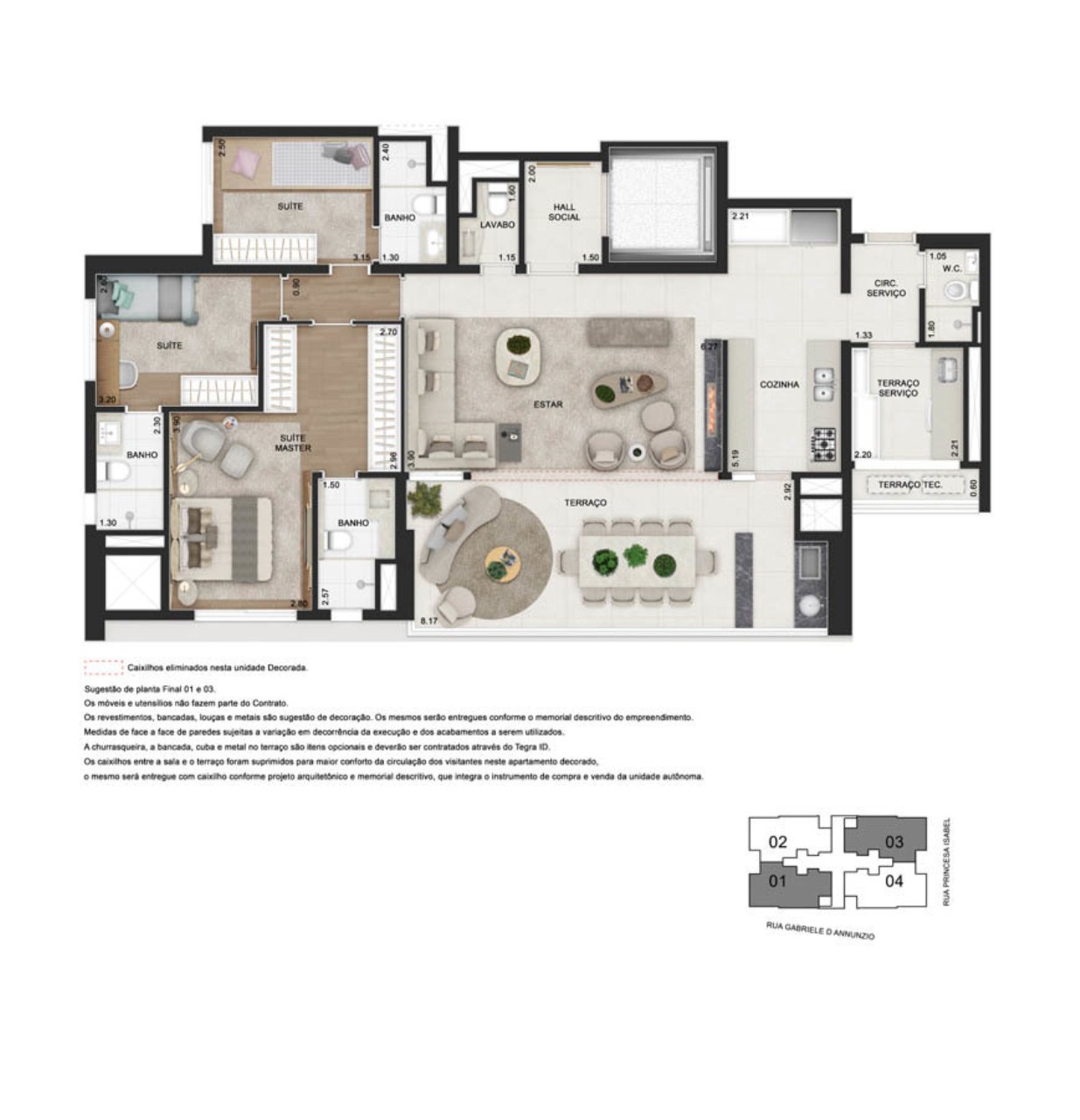 Apartamento, 4 quartos, 196 m² - Foto 29