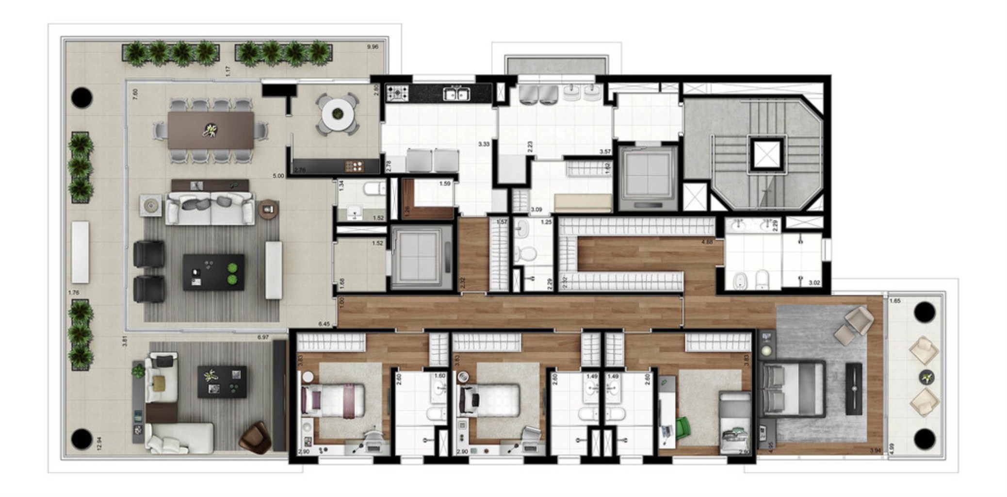 Apartamento, 4 quartos, 520 m² - Foto 17