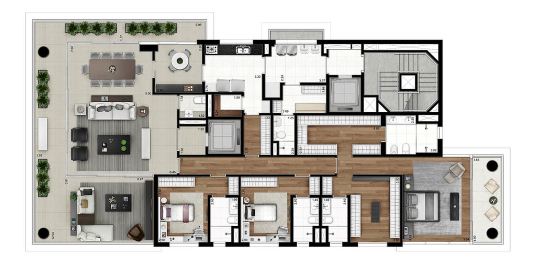 Apartamento, 4 quartos, 520 m² - Foto 19