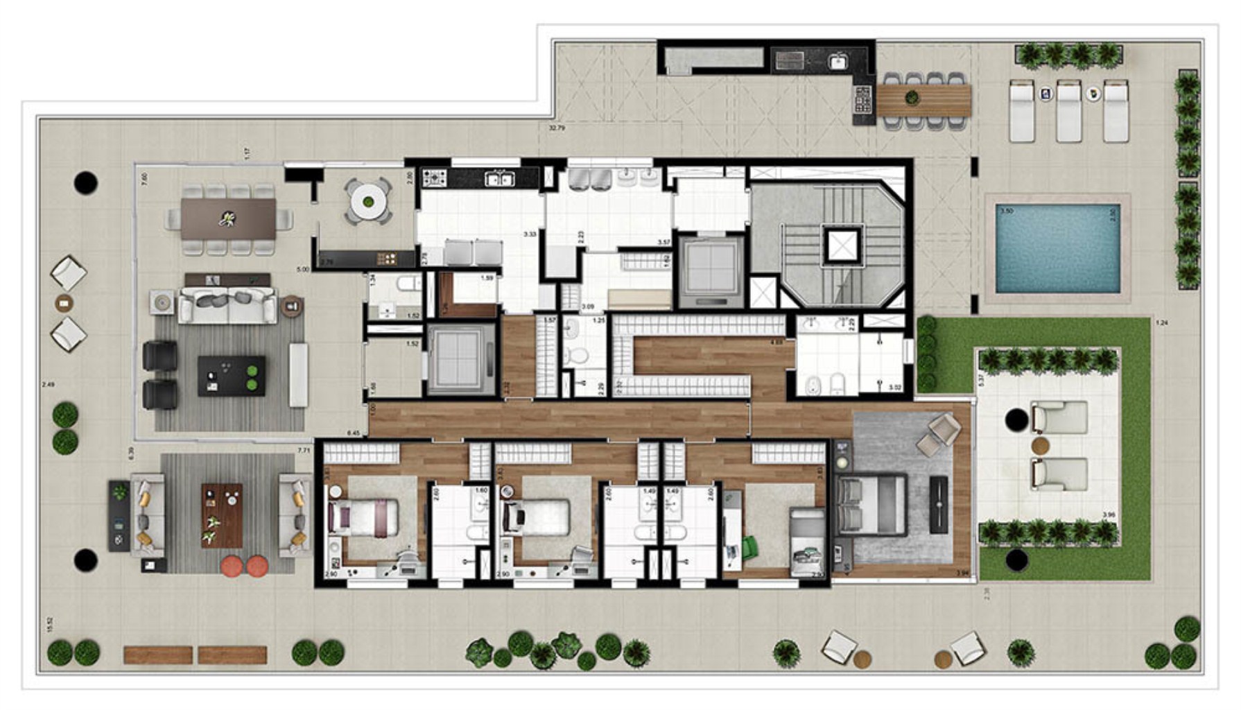 Apartamento, 4 quartos, 520 m² - Foto 20