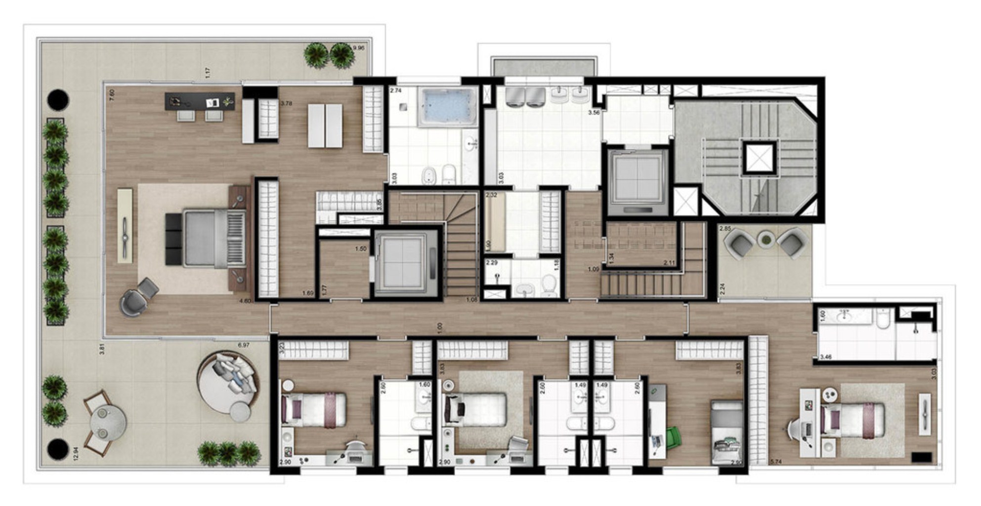 Apartamento, 4 quartos, 520 m² - Foto 21