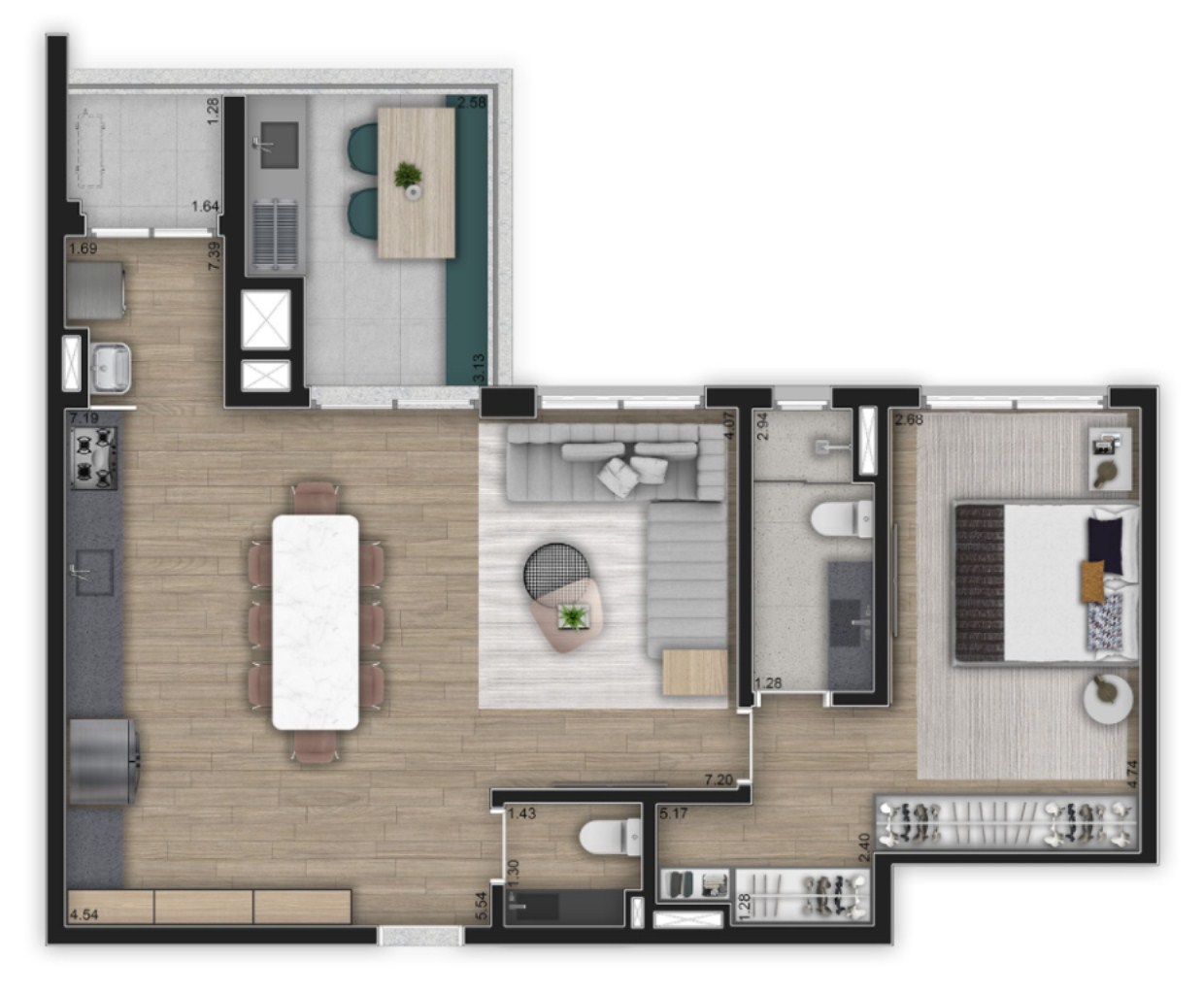 Apartamento, 2 quartos, 85 m² - Foto 23
