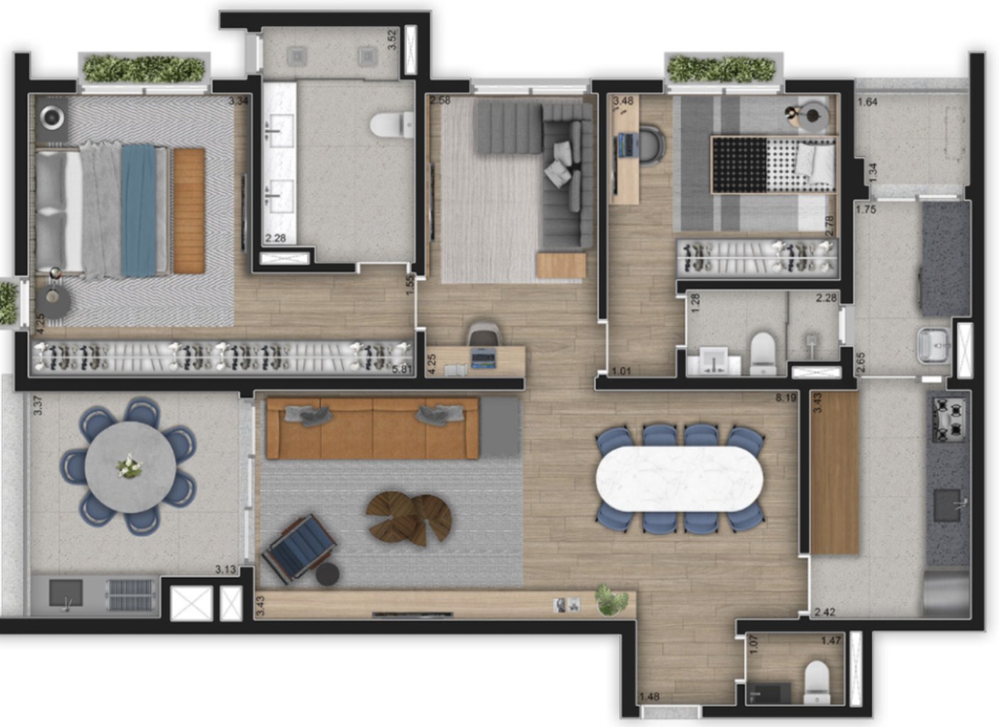 Apartamento, 2 quartos, 85 m² - Foto 24