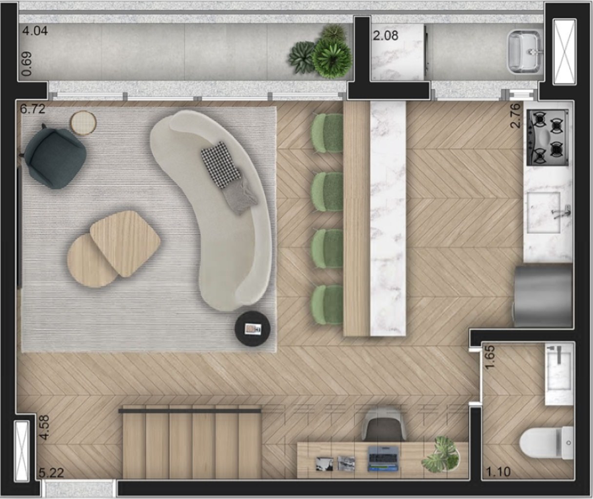 Apartamento, 2 quartos, 85 m² - Foto 32