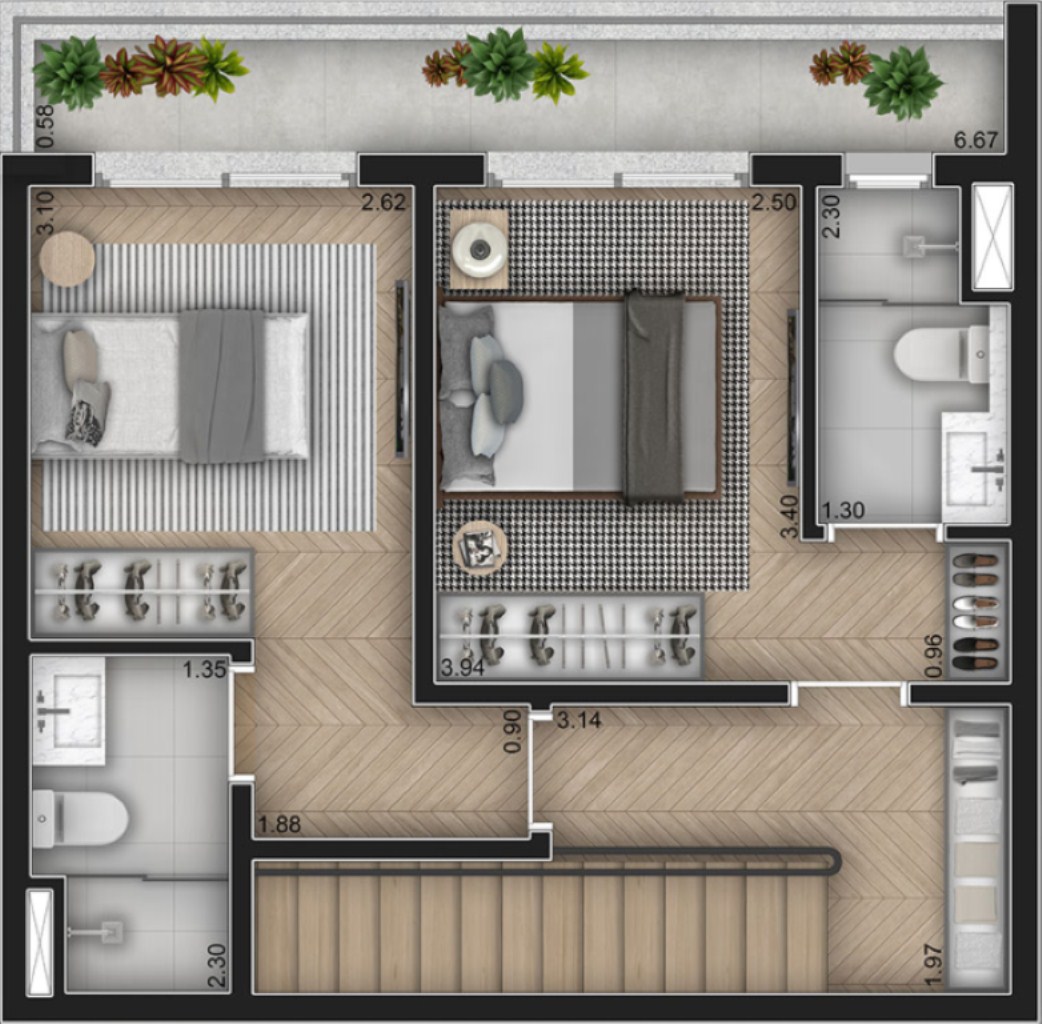 Apartamento, 2 quartos, 85 m² - Foto 35