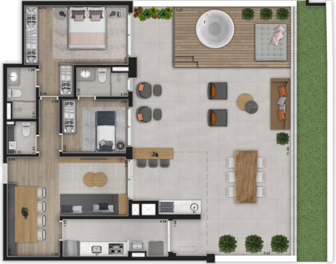 Apartamento, 2 quartos, 85 m² - Foto 36