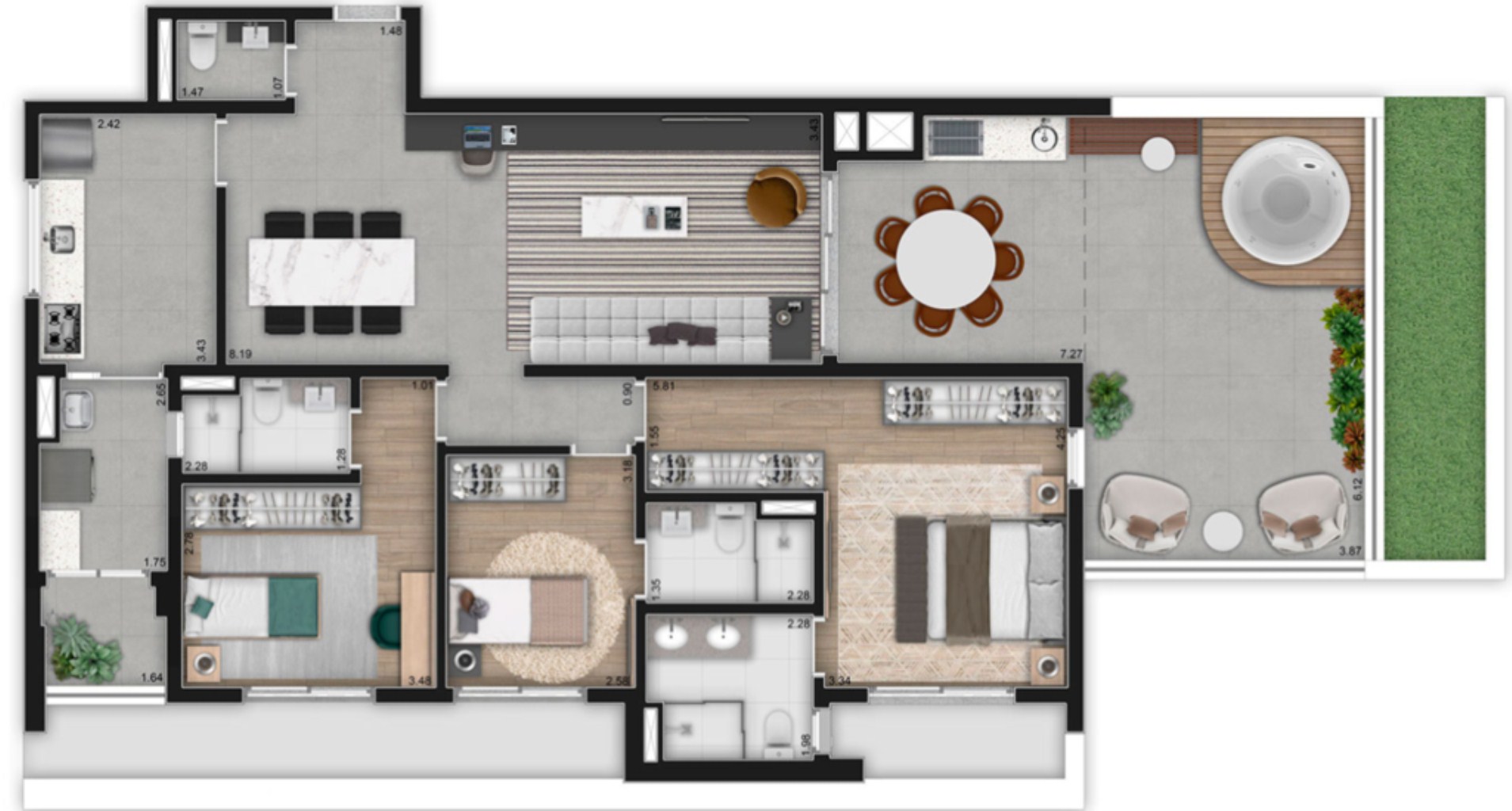 Apartamento, 2 quartos, 85 m² - Foto 37
