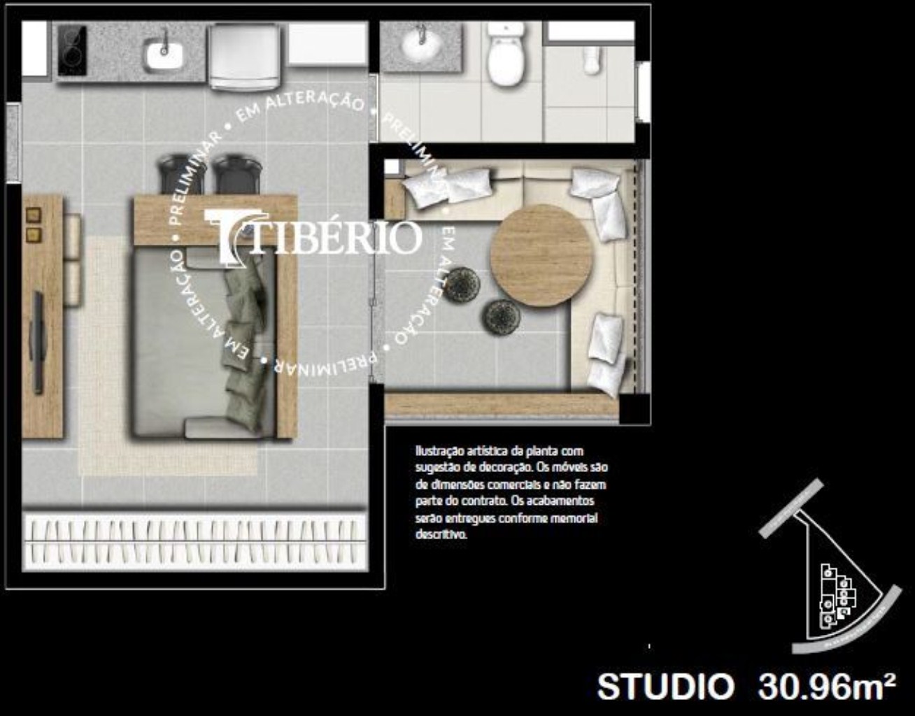 Apartamento, 1 quarto, 31 m² - Foto 16