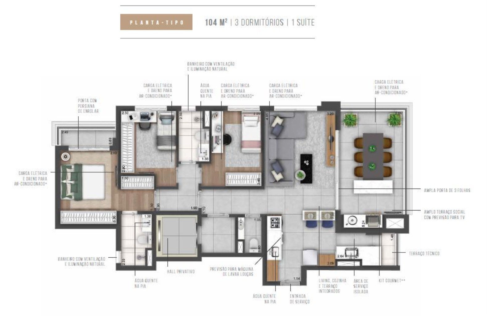 Apartamento, 4 quartos, 155 m² - Foto 22