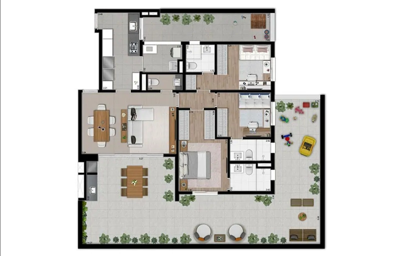 Apartamento, 2 quartos, 114 m² - Foto 16