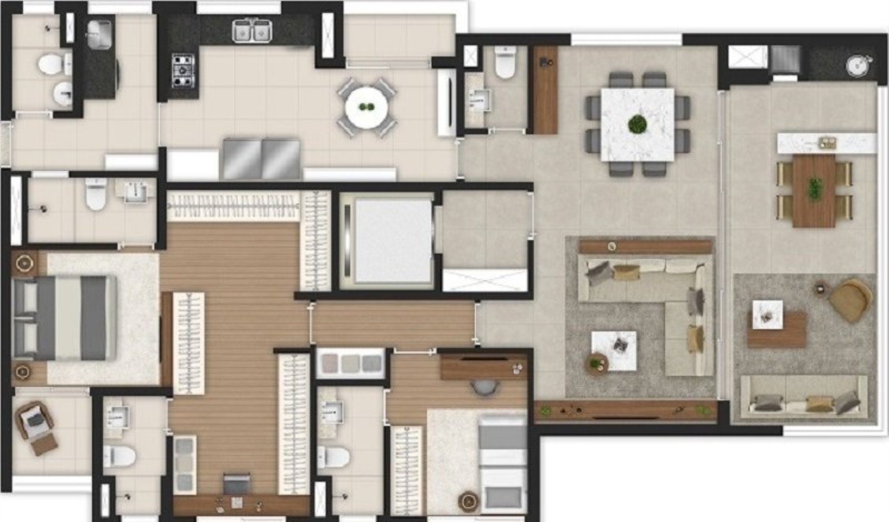 Apartamento, 3 quartos, 141 m² - Foto 15