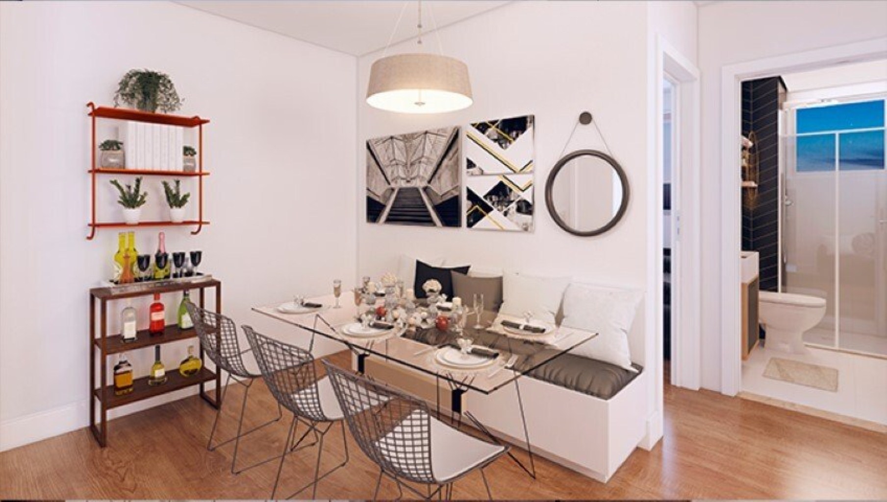 Apartamento, 2 quartos, 43 m² - Foto 3